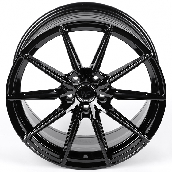 Литые диски 82210 WF XL6004-DS329 18 J8 ET35 5x108 73.1 чёрный глянцевый: Фото 3