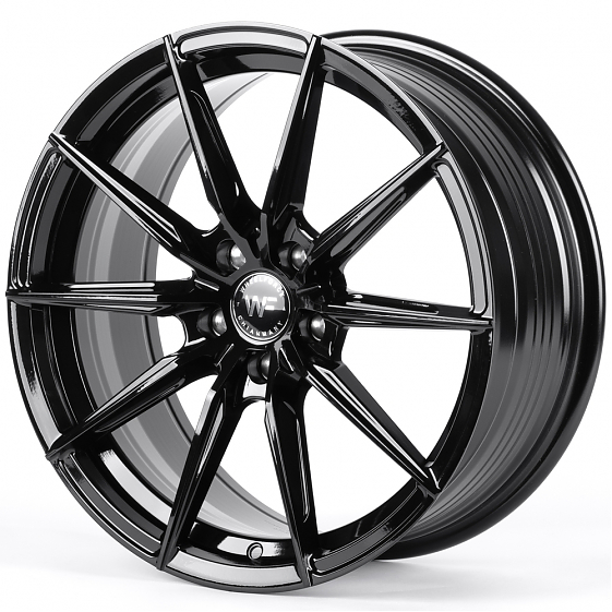 Литые диски 82210 WF XL6004-DS329 18 J8 ET35 5x108 73.1 чёрный глянцевый: Фото 5