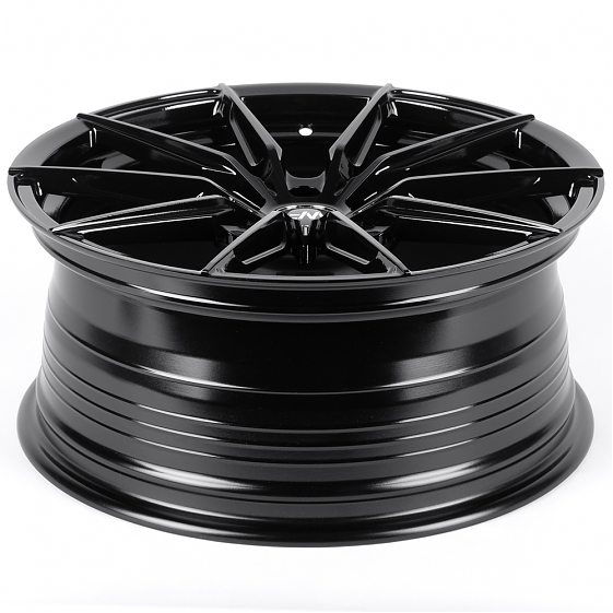 Литые диски 82210 WF XL6004-DS329 18 J8 ET35 5x108 73.1 чёрный глянцевый: Фото 7