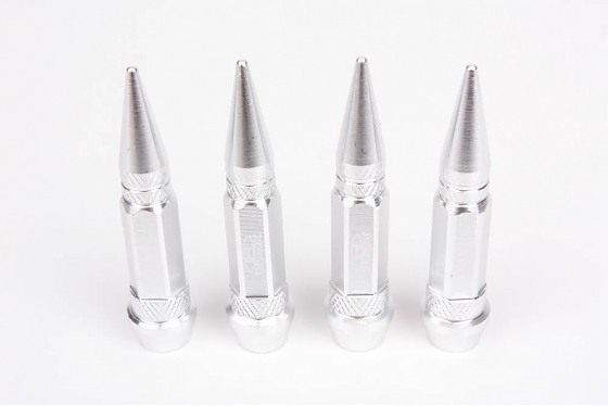 Комплект ниппелей 50018 колпачки 60mm серебро: Фото 1