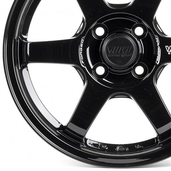 Литые диски 80919 Rays 6014X-FG412 15 J6.5 ET42 4x100 73.1 чёрный глянцевый: Фото 2