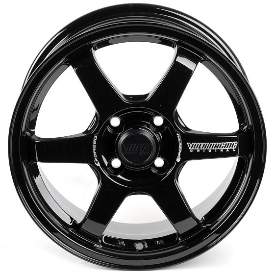 Литые диски 80919 Rays 6014X-FG412 15 J6.5 ET42 4x100 73.1 чёрный глянцевый: Фото 3