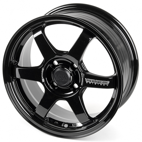 Литые диски 80919 Rays 6014X-FG412 15 J6.5 ET42 4x100 73.1 чёрный глянцевый: Фото 5