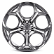 Кованые диски H260124J SKILL SL528-SK364 22 J9.5 ET40 5x120 62.55 серебро тёмное