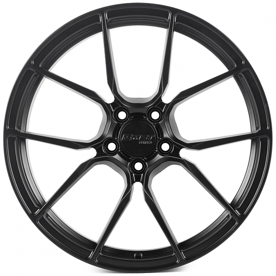 Кованые диски 0923-22 PTRACING FG329-SL205 19 J8.5 ET35 5x112 66.5 чёрный матовый: Фото 1