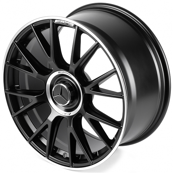 Литые диски 82592 Mercedes-Benz iVF-3294-H3294F 19 J8.5 ET36 5x112 66.5 чёрный матовый + полированны: Фото 6