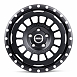 Кованые диски H260715Y SKILL SV606-SV406 17 J8 ET45 5x120 65.1 чёрный матовый + полированные декорат