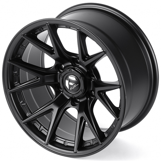 Литые диски 82112 FUEL iV-556-CT480 17 J8.5 ET0 6x139.7 110.1 чёрный матовый: Фото 6
