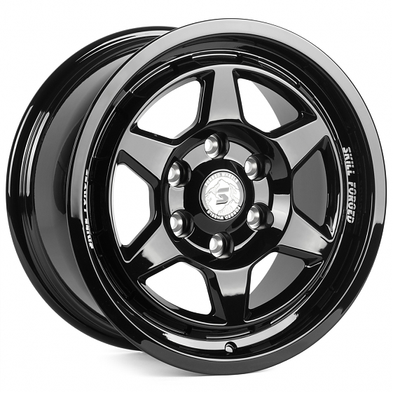 Кованые диски H260120E SKILL SV905-SK289 17 J8.5 ET34 6x135 87.1 чёрный глянцевый: Фото 4