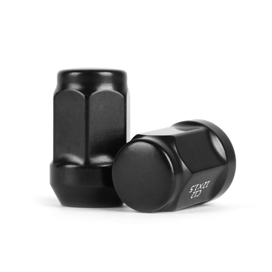 Гайка 20210 ATVL N008 конус 12x1,5 35mm чёрный матовый HEX 19: Фото 2