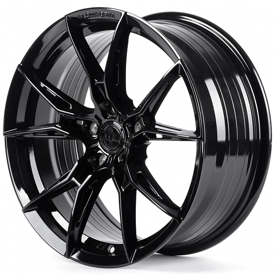 Литые диски 82285 WF XF050-DS315 17 J7.5 ET35 5x112 66.45 чёрный глянцевый: Фото 5