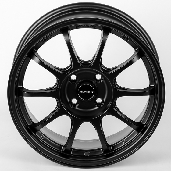 Литые диски 81543 Rays X1220-CT335 16 J7 ET42 4x100 73.1 чёрный матовый: Фото 3