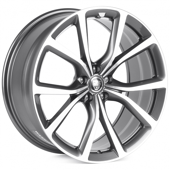 Кованые диски 0923-6 PTRACING FG468X-SL221 20 J9 ET35 5x108 63.4 графит + полированные спицы: Фото 4