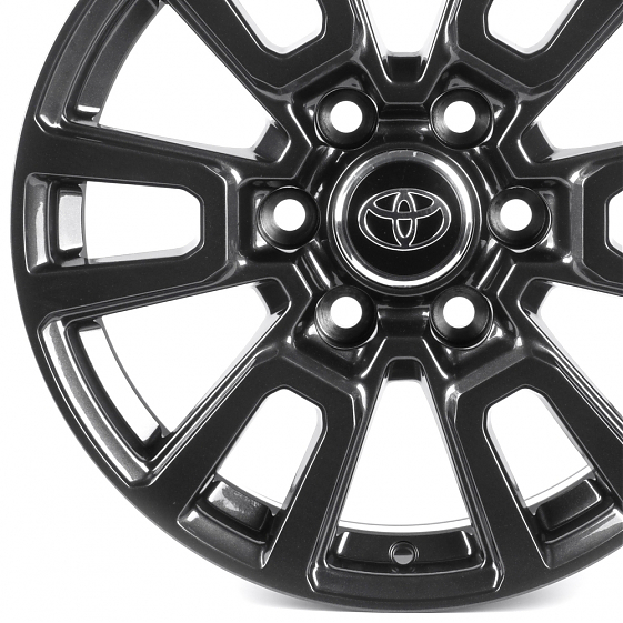 Литые диски 82037 Toyota IVF-3278-FG565 17 J7.5 ET25 6x139.7 106.1 графит: Фото 2