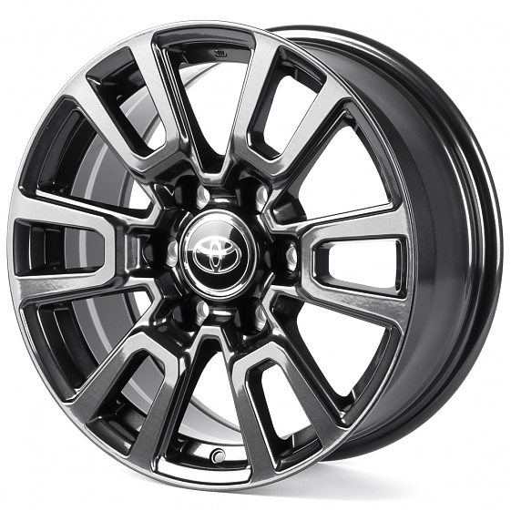 Литые диски 82037 Toyota IVF-3278-FG565 17 J7.5 ET25 6x139.7 106.1 графит: Фото 5