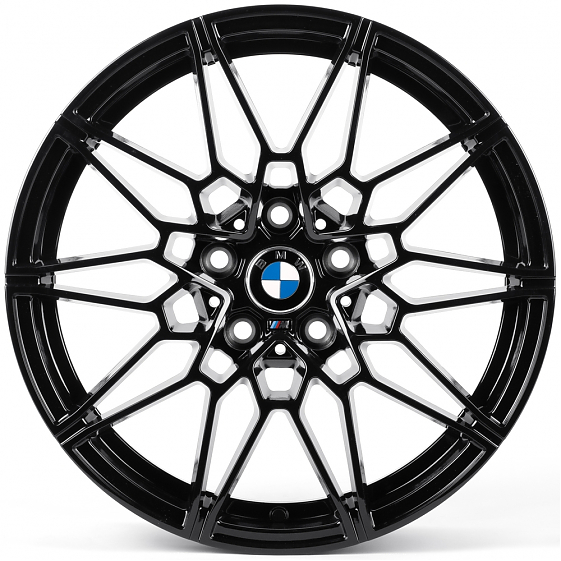 Литые диски 82335 BMW XF022-SF055 17 J7.5 ET35 5x112 66.6 чёрный глянцевый: Фото 1
