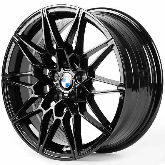 Литые диски 82335 BMW XF022-SF055 17 J7.5 ET35 5x112 66.6 чёрный глянцевый: Фото 5