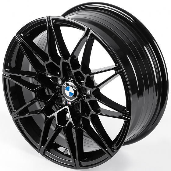 Литые диски 82335 BMW XF022-SF055 17 J7.5 ET35 5x112 66.6 чёрный глянцевый: Фото 6