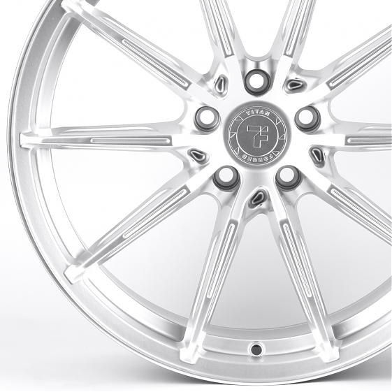 Литые диски 82544 Titan F9834 19 J8.5 ET35 5x112 66.6 серебро: Фото 2