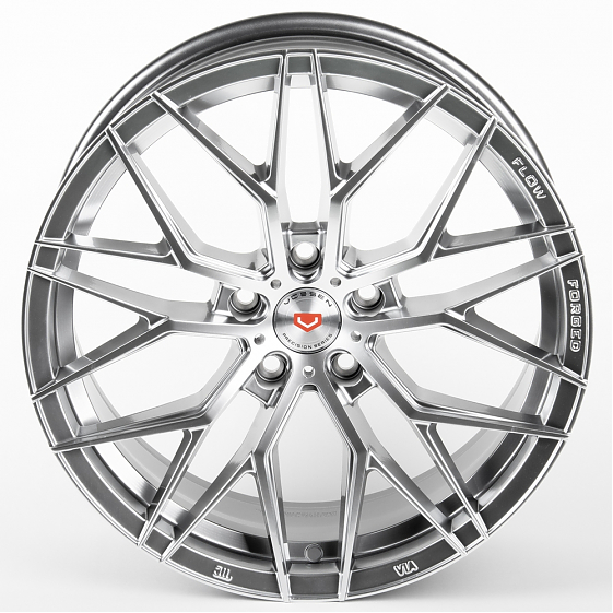 Литые диски 81091 Vossen F0341-CS242 18 J8 ET35 5x108 73.1 серебро тёмное: Фото 3
