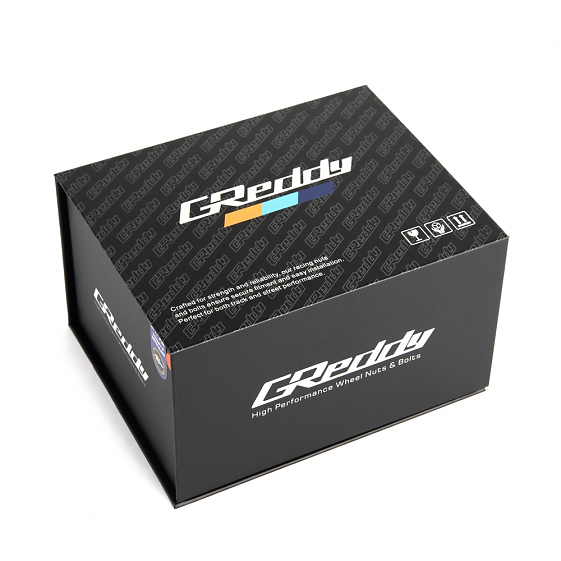 Комплект гаек 20196 Greddy M17L PRO конус 14X1,5 54mm чёрный матовый HEX 19: Фото 6