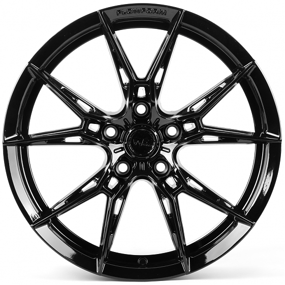 Литые диски 82287 WF XF050-DS315 17 J7.5 ET35 5x114.3 73.1 чёрный глянцевый: Фото 1