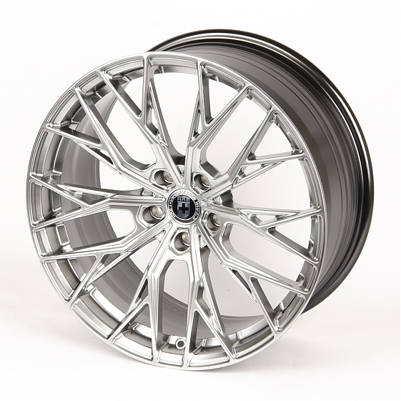 Литые диски 80704 HRE LK013-DS204 19 J8.5 ET35 5x114.3 73.1 серебро тёмное: Фото 6