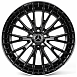 Литые диски 82358 Mercedes-Benz iVF3399-SM202 20 J9.5 ET43 5x112 66.56 чёрный матовый + полированный