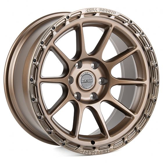 Кованые диски H241001Z SKILL SV664-CS412 20 J9 ET0 6x139.7 77.8 бронза матовая: Фото 4