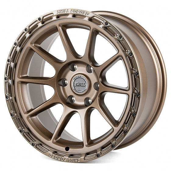 Кованые диски H241001Z SKILL SV664-CS412 20 J9 ET0 6x139.7 77.8 бронза матовая: Фото 5