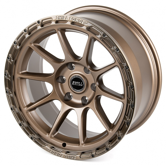 Кованые диски H241001Z SKILL SV664-CS412 20 J9 ET0 6x139.7 77.8 бронза матовая: Фото 6