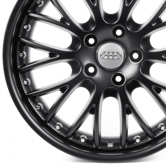 Литые диски 82164 Audi 1444L-SL077 20 J9.5 ET48 5x130 71.6 чёрный матовый: Фото 2