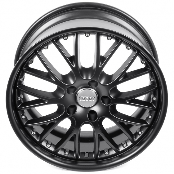 Литые диски 82164 Audi 1444L-SL077 20 J9.5 ET48 5x130 71.6 чёрный матовый: Фото 3
