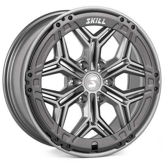 Кованые диски H240603T SKILL SV185-SK333 20 J9 ET45 6x139.7 95.1 графит матовый + карбон SFC11: Фото 6