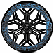 Кованые диски H240607V SKILL SV185-SB565 20 J10 ET10 6x139.7 77.8 чёрный матовый + карбон SFC18