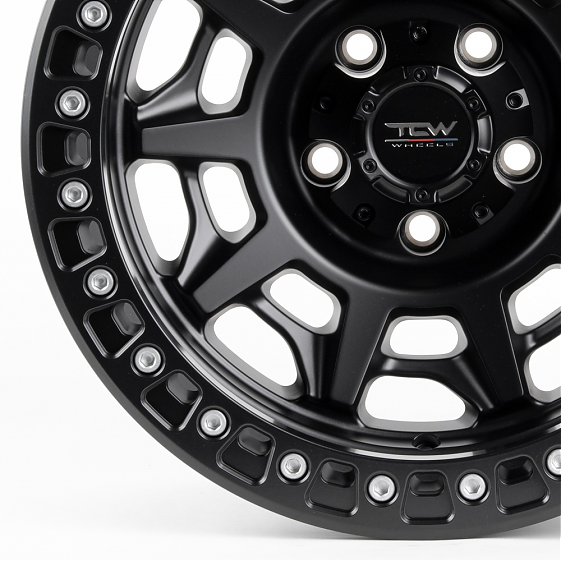 Литые диски 80900 FUEL 2628-DS185 17 J9 ET-32 5x127 71.5 чёрный матовый + чёрный бедлок: Фото 2