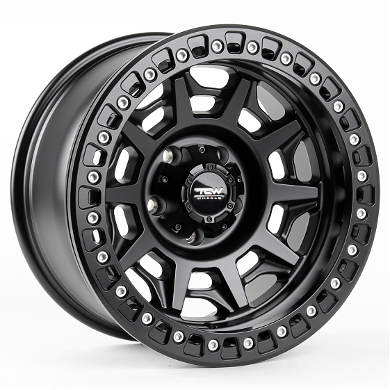 Литые диски 80900 FUEL 2628-DS185 17 J9 ET-32 5x127 71.5 чёрный матовый + чёрный бедлок: Фото 6