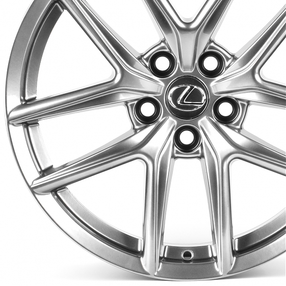 Литые диски 82379 Lexus iV279 18 J8 ET35 5x114.3 60.1 серебро тёмное: Фото 2