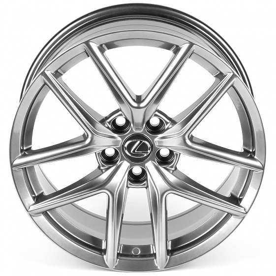 Литые диски 82379 Lexus iV279 18 J8 ET35 5x114.3 60.1 серебро тёмное: Фото 3