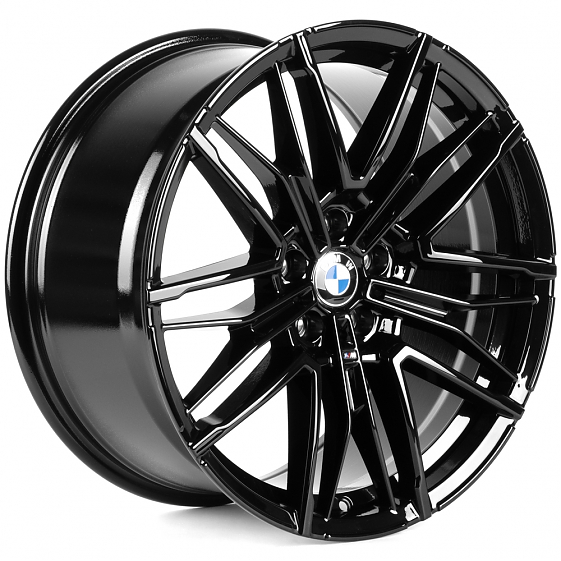 Литые диски 82605 BMW IVF-3293-H3293F 19 J9.5 ET40 5x112 66.5 чёрный глянцевый: Фото 4