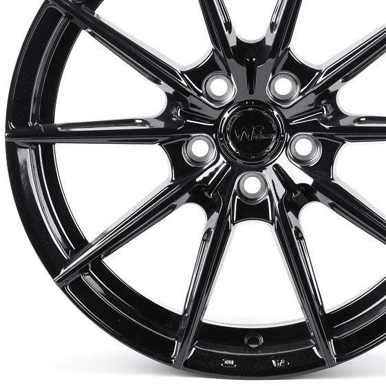 Литые диски 82267 WF XF005-FG555 16 J7 ET35 5x112 66.45 чёрный глянцевый: Фото 2