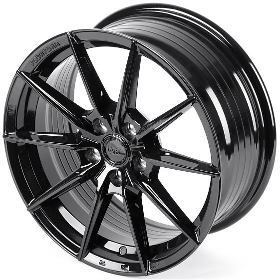 Литые диски 82267 WF XF005-FG555 16 J7 ET35 5x112 66.45 чёрный глянцевый: Фото 6