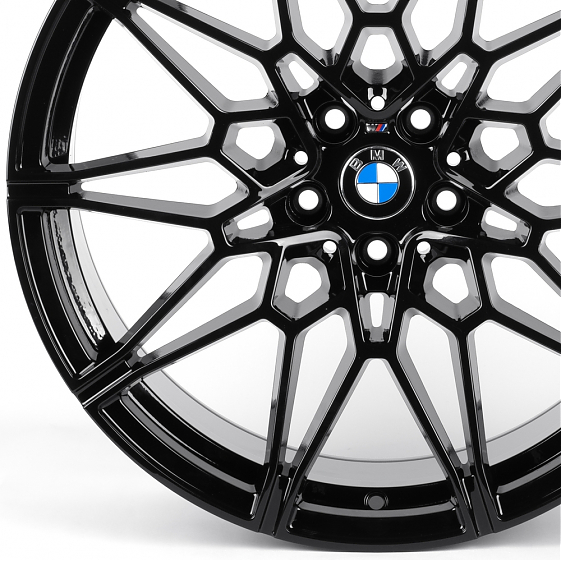 Литые диски 82080 BMW IVF-3143-FG612 20 J9.5 ET35 5x112 66.5 чёрный глянец: Фото 2