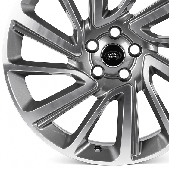 Кованые диски 0923-138 PTRACING HJ450-SV467 21 J9.5 ET45 5x120 72.56 графит + полированные спицы: Фото 2