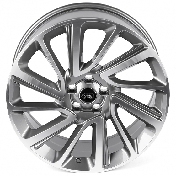 Кованые диски 0923-138 PTRACING HJ450-SV467 21 J9.5 ET45 5x120 72.56 графит + полированные спицы: Фото 3