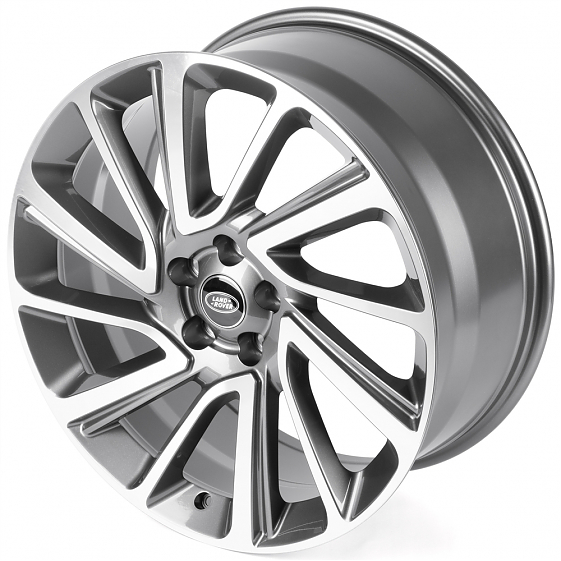 Кованые диски 0923-138 PTRACING HJ450-SV467 21 J9.5 ET45 5x120 72.56 графит + полированные спицы: Фото 6