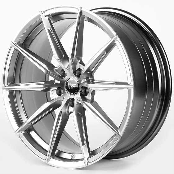 Литые диски 82219 WF XL6004-DS345 19 J8.5 ET35 5x112 66.56 серебро тёмное: Фото 5