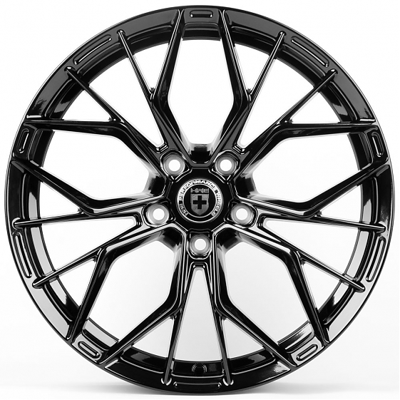 Литые диски 80602 HRE F010-SL051 18 J8 ET35 5x108 73.1 чёрный: Фото 1