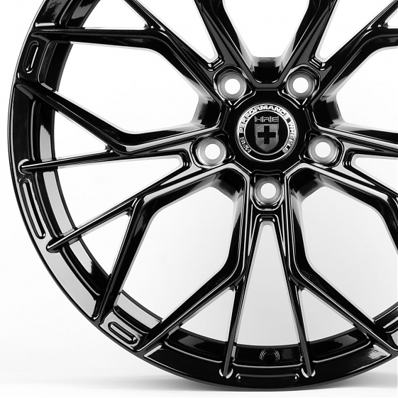 Литые диски 80602 HRE F010-SL051 18 J8 ET35 5x108 73.1 чёрный: Фото 2
