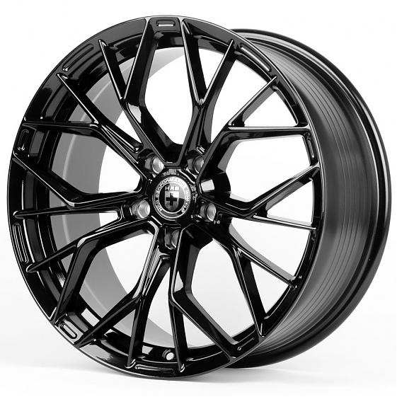 Литые диски 80602 HRE F010-SL051 18 J8 ET35 5x108 73.1 чёрный: Фото 5